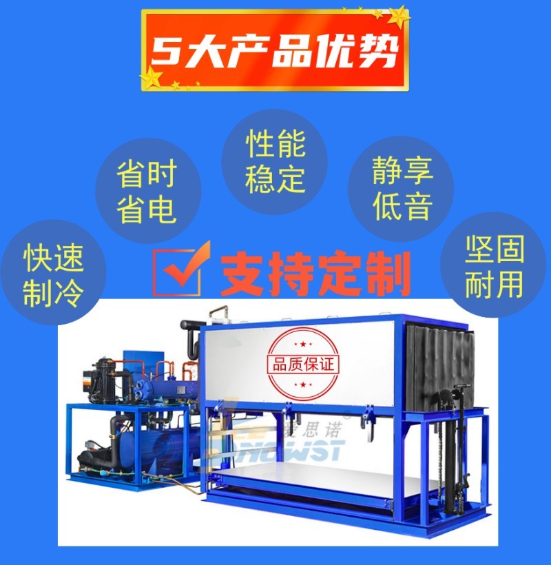 ISN-ZK20直冷式块冰机_2吨块冰机