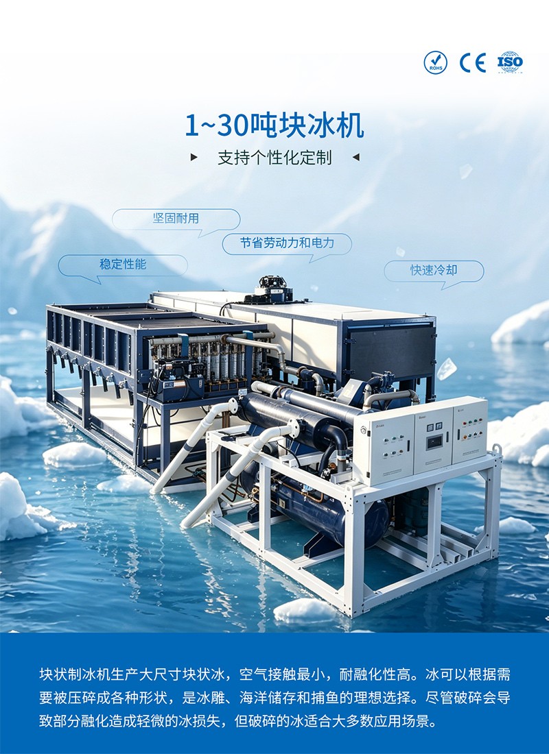 ISN-ZK150直冷式块冰机_15吨块冰机_制冰机厂家
