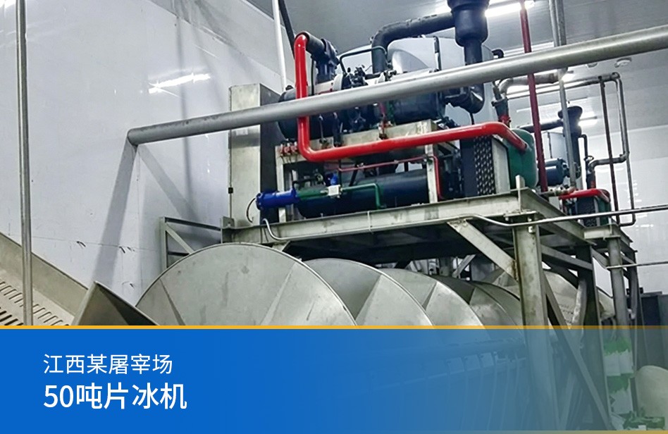 江西某屠宰场-50 吨片冰机
